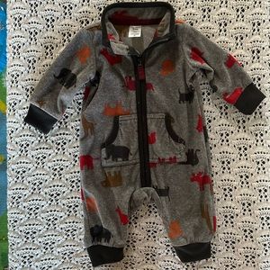 Carters fleece romper